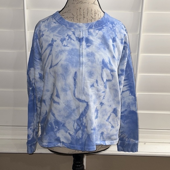 Soft Surroundings Spring Sky Pullover in Blue Bonnet - Picture 1 of 11